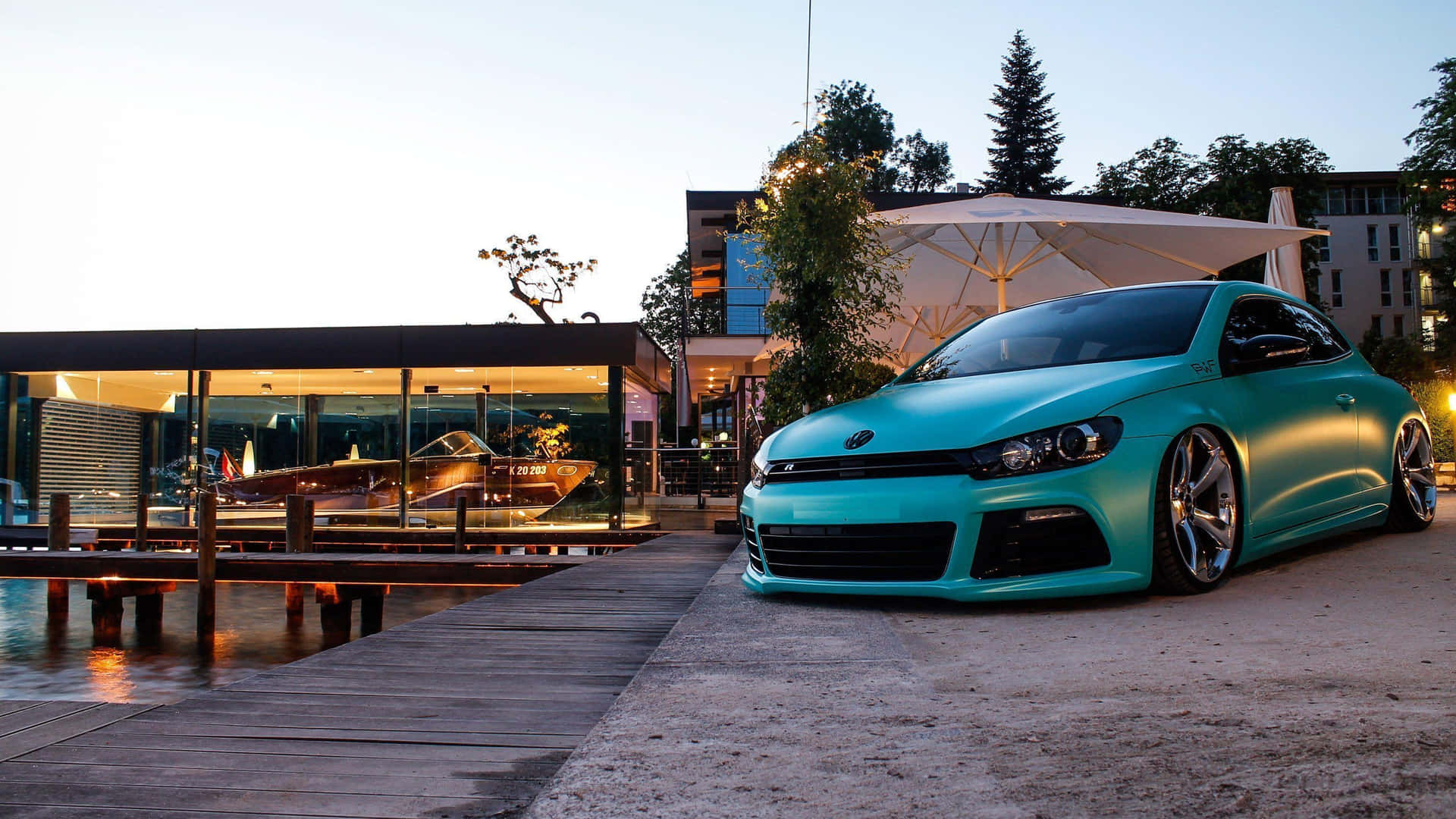 "elegance In Motion – Volkswagen Scirocco Cruises On The City Streets." Wallpaper