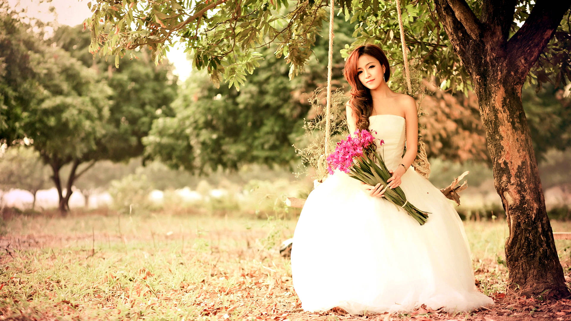 "elegance In Simplicity - The Modern Bride" Wallpaper