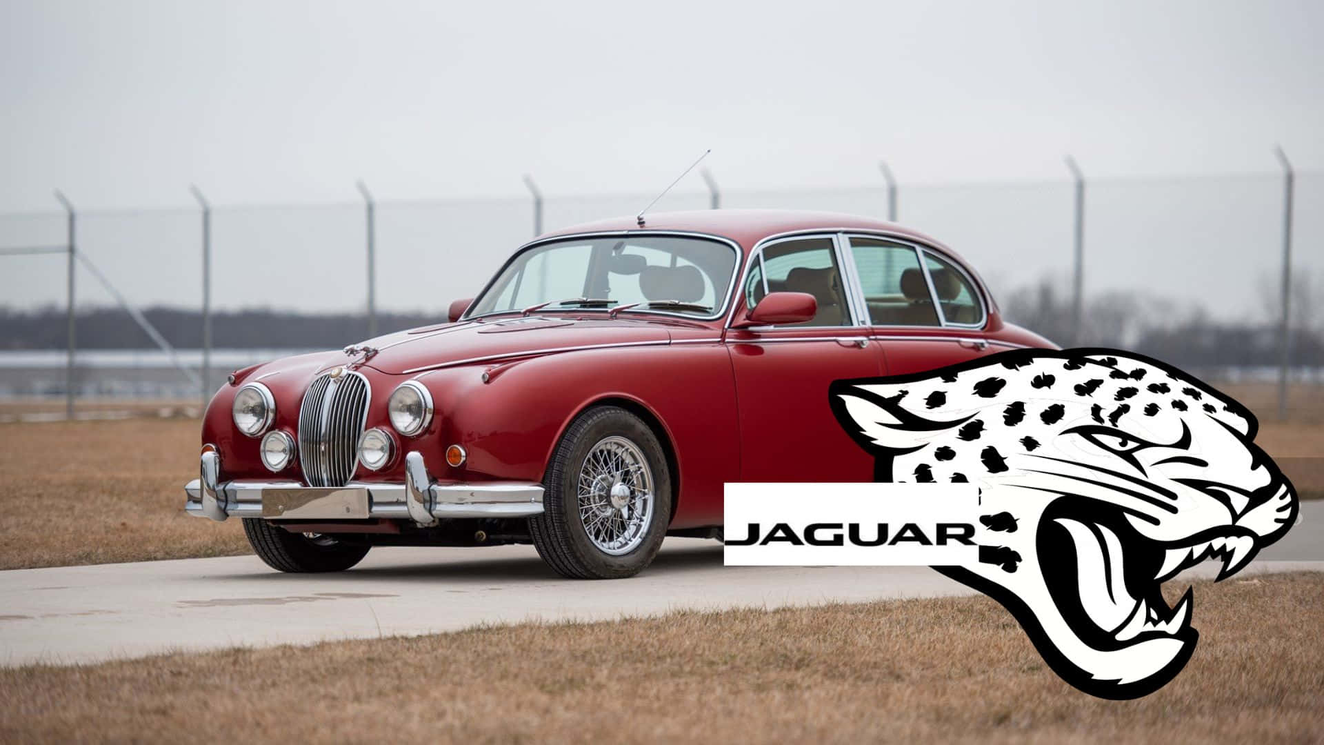 Elegance On Wheels - The Classic Jaguar Mark 2 Wallpaper