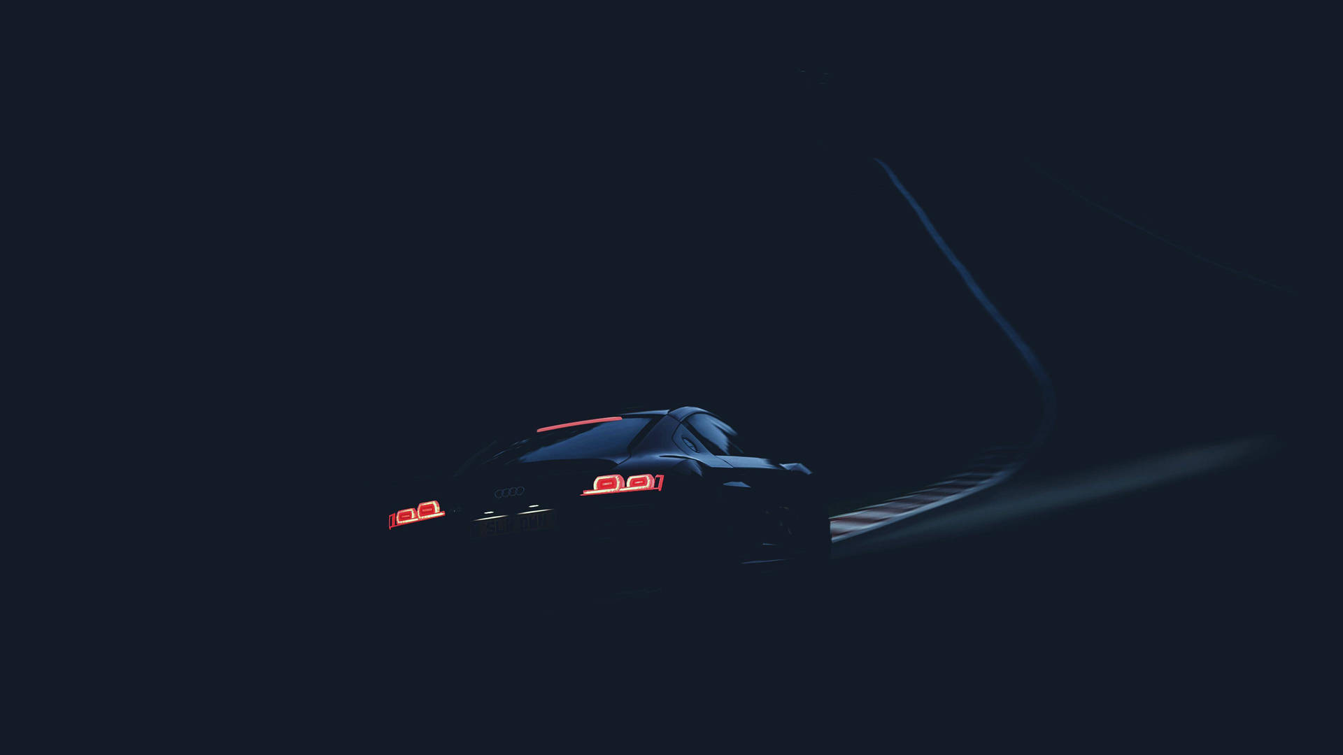 Elegant Audi R8 Dark Mode