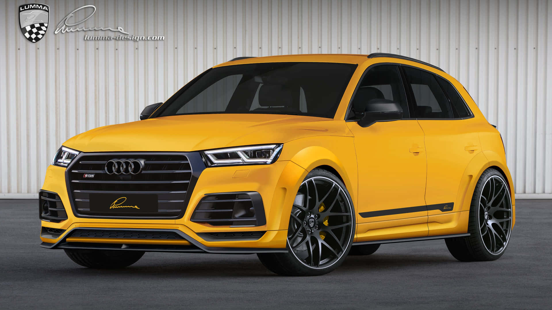 Elegant Audi Sq5 In Action Wallpaper