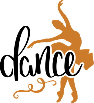 Elegant Ballerina Silhouette PNG