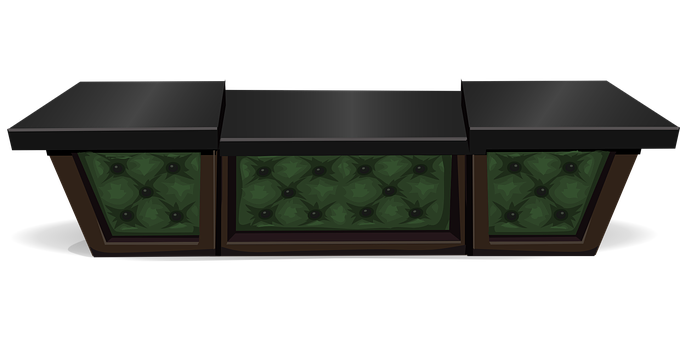 Elegant Bar Counter Design PNG