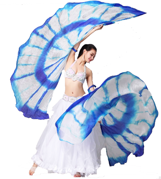 Elegant_ Belly_ Dancer_ With_ Wings PNG