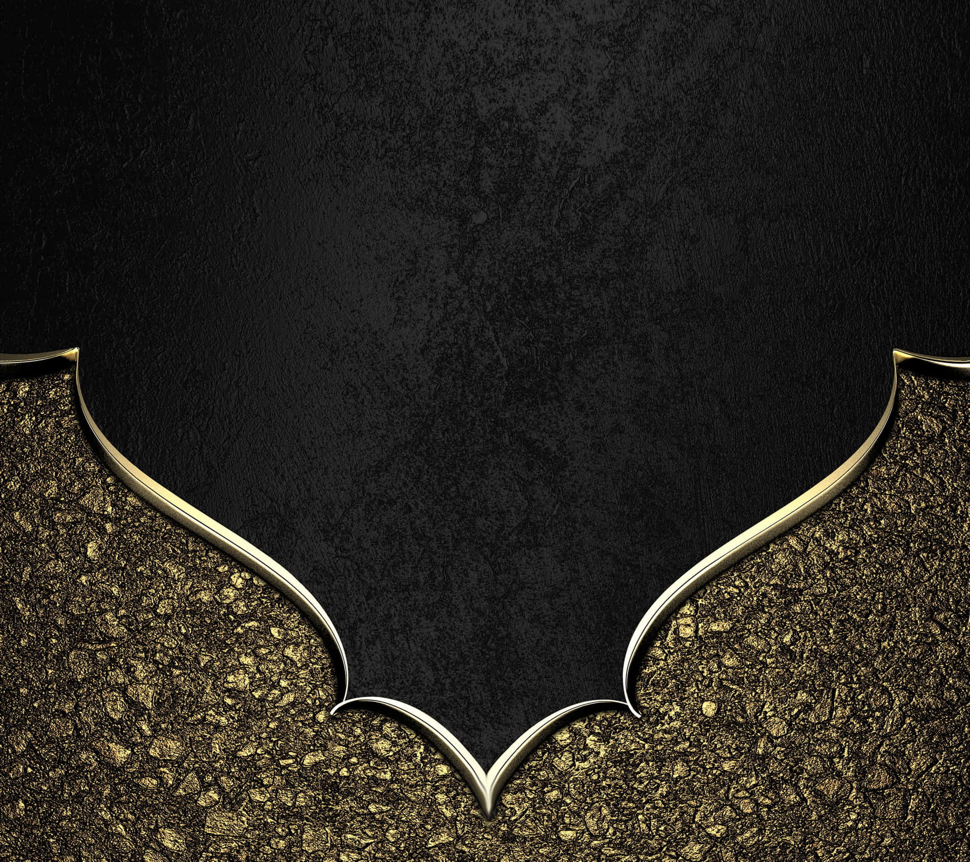 An elegant black and gold background that exudes an air of sophistication