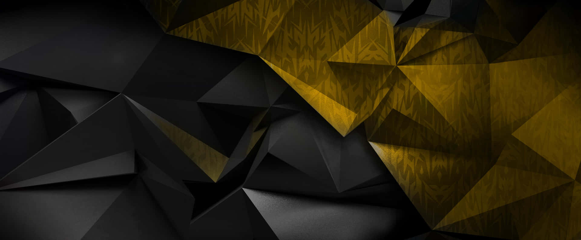 "Beautiful and Elegant Luxury in Black and Gold" Wallpaper