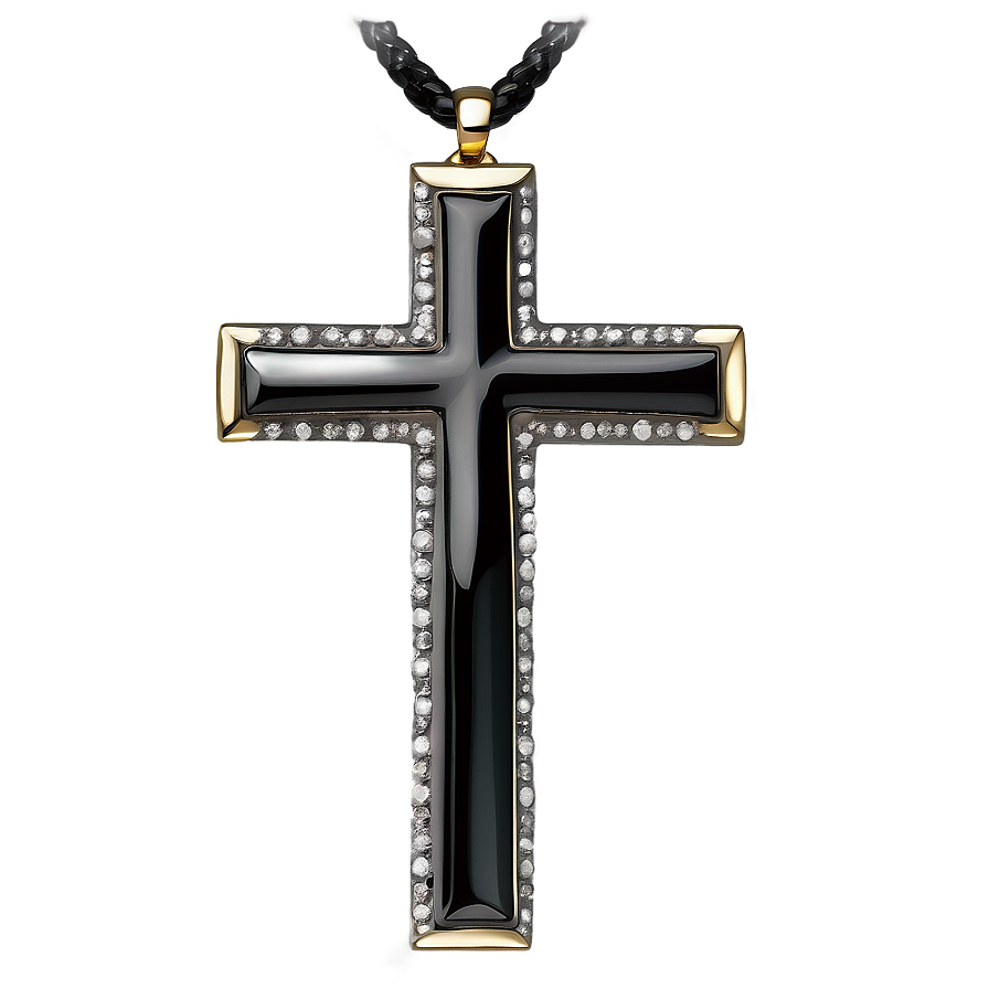 Elegant Black Cross Png Iwy26 PNG