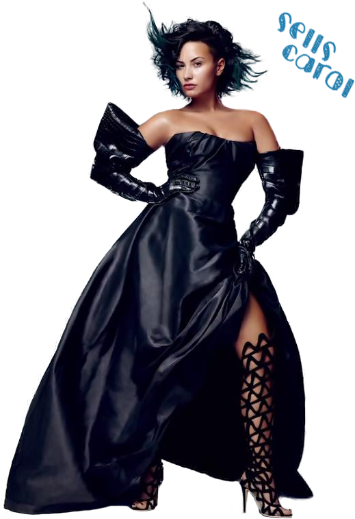 Elegant Black Dress Photoshoot PNG