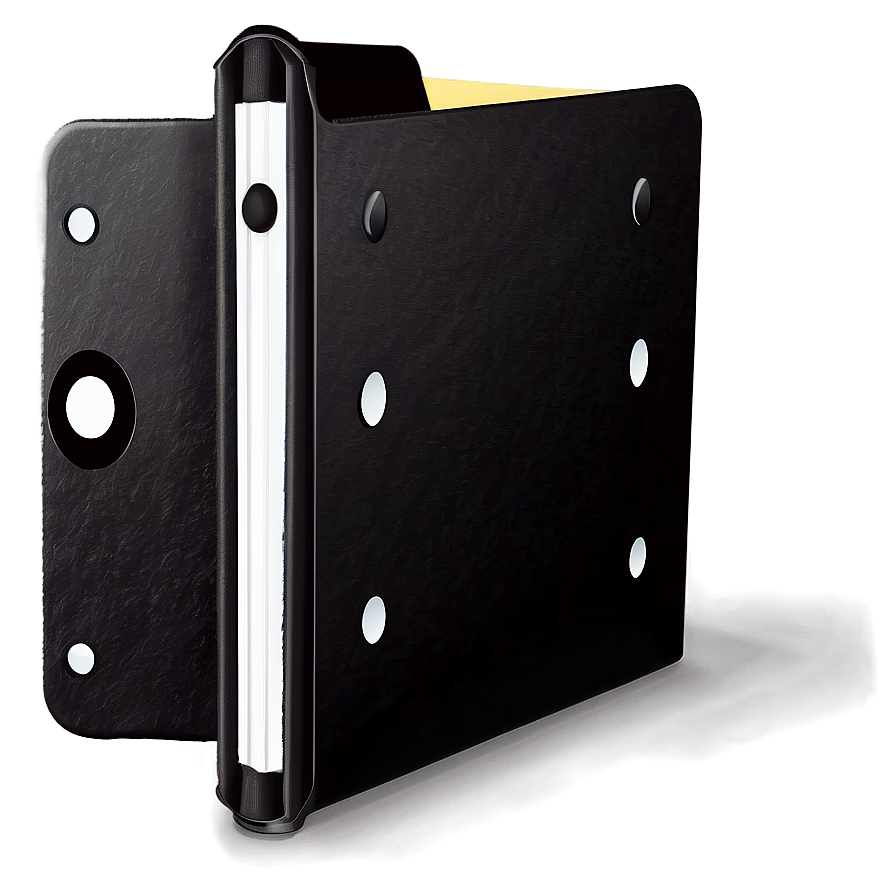 Elegant Black Folder Png 23 PNG