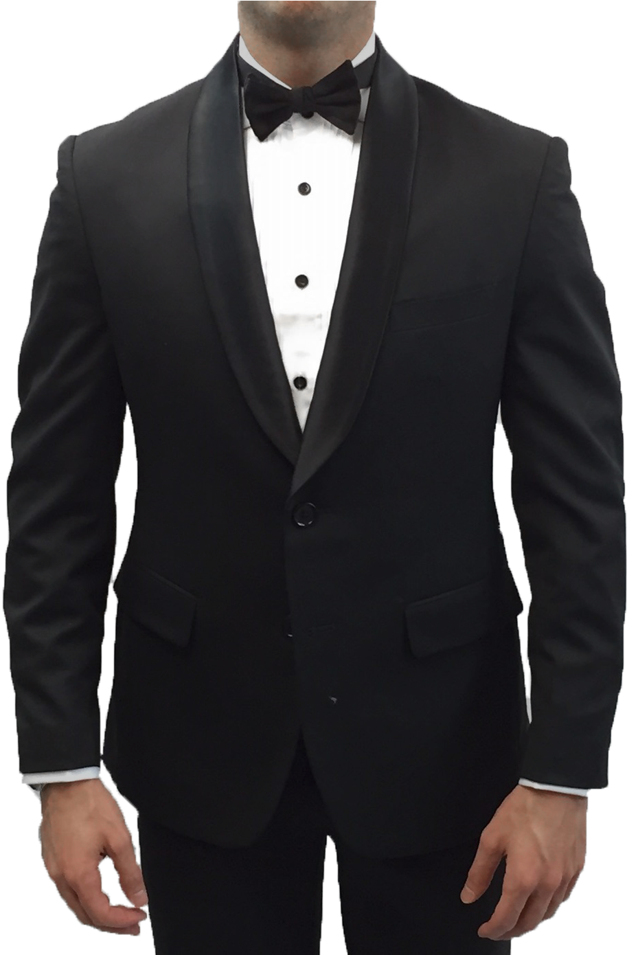 Elegant Black Tuxedo PNG