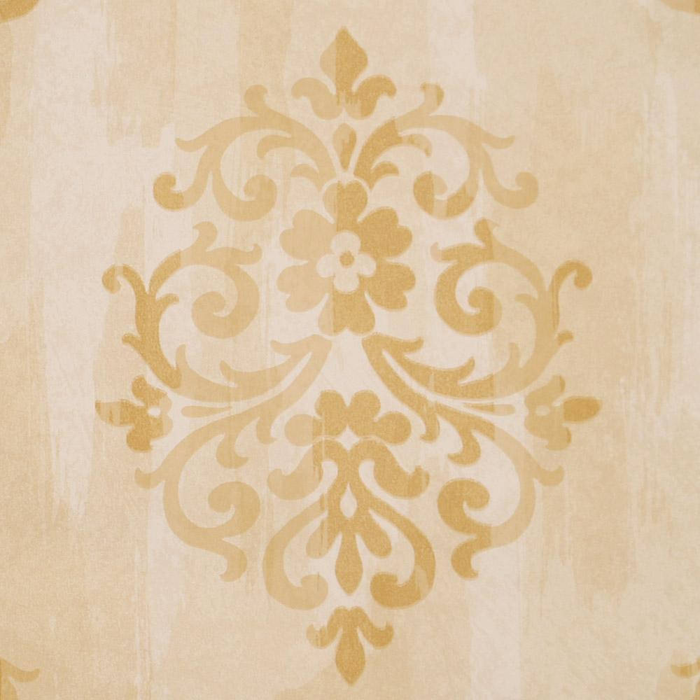 Elegant Blommig Cream Wallpaper