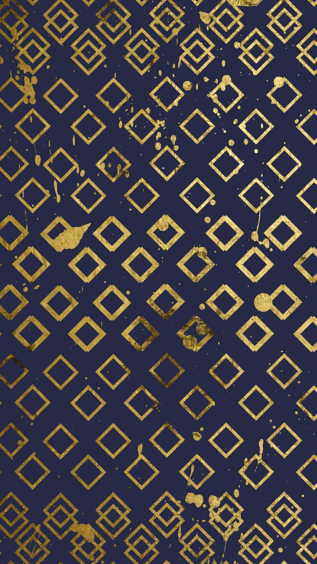 Elegant Blue And Gold Abstract Background