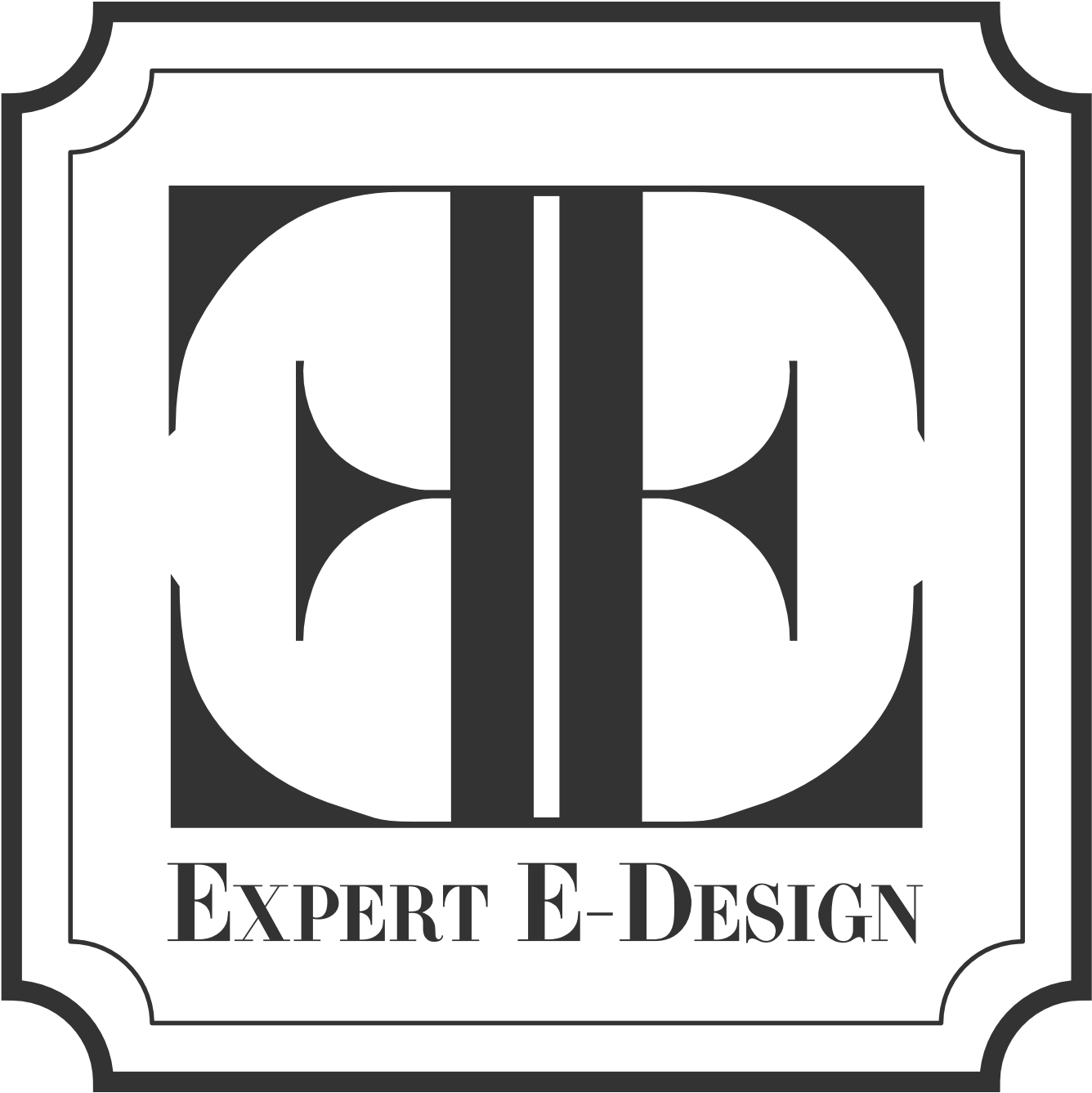 Elegant Blue Logo Design PNG
