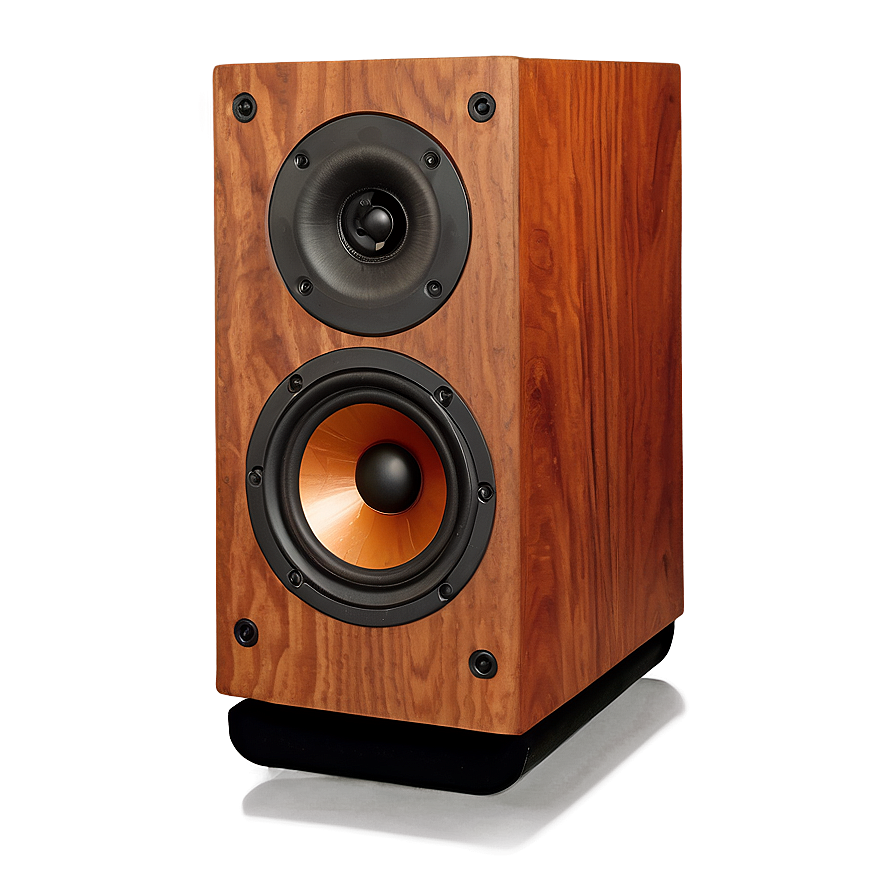 Elegant Bookshelf Speaker Png 05242024 PNG