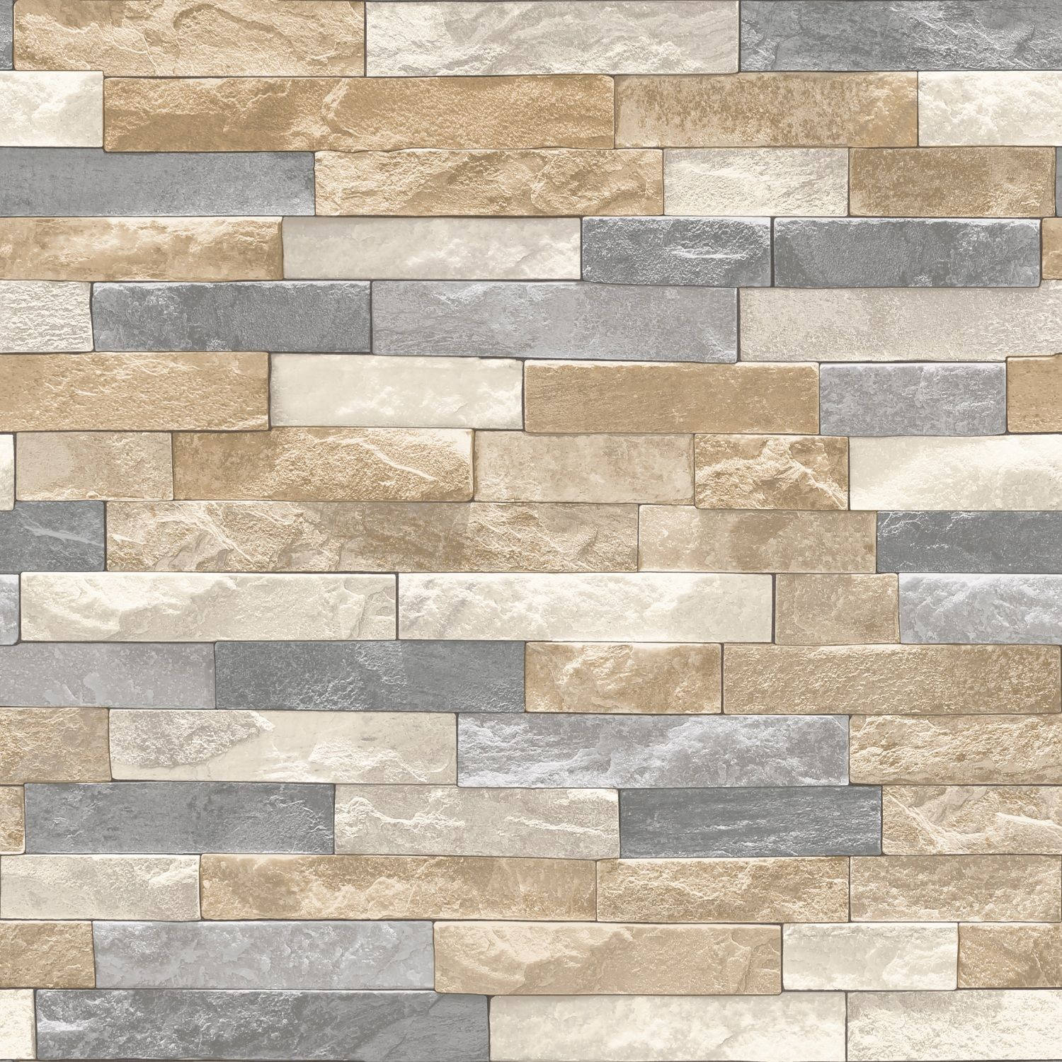 Distinguished Brick Wall Texture Wallpaper