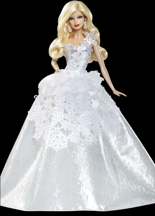 Download Elegant Bridal Barbie Doll | Wallpapers.com