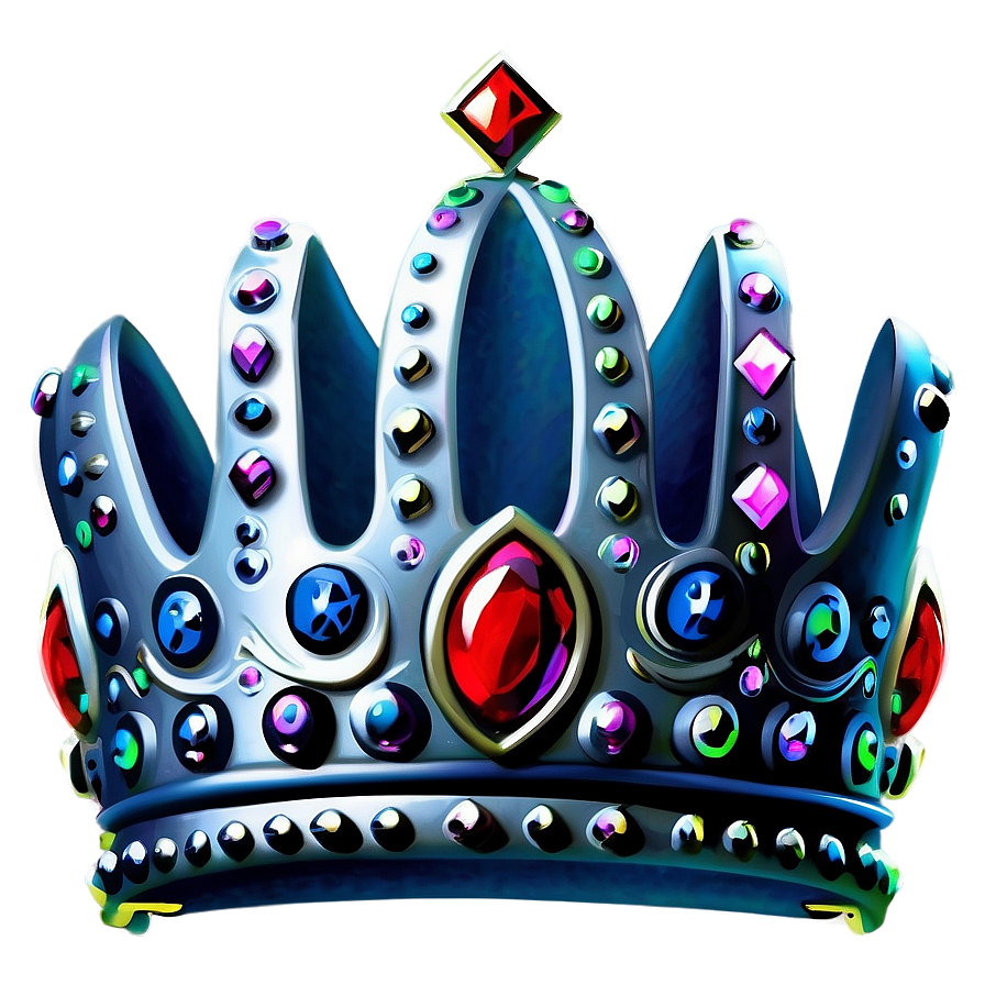 Elegant Cartoon Crown Png Vgg69 PNG