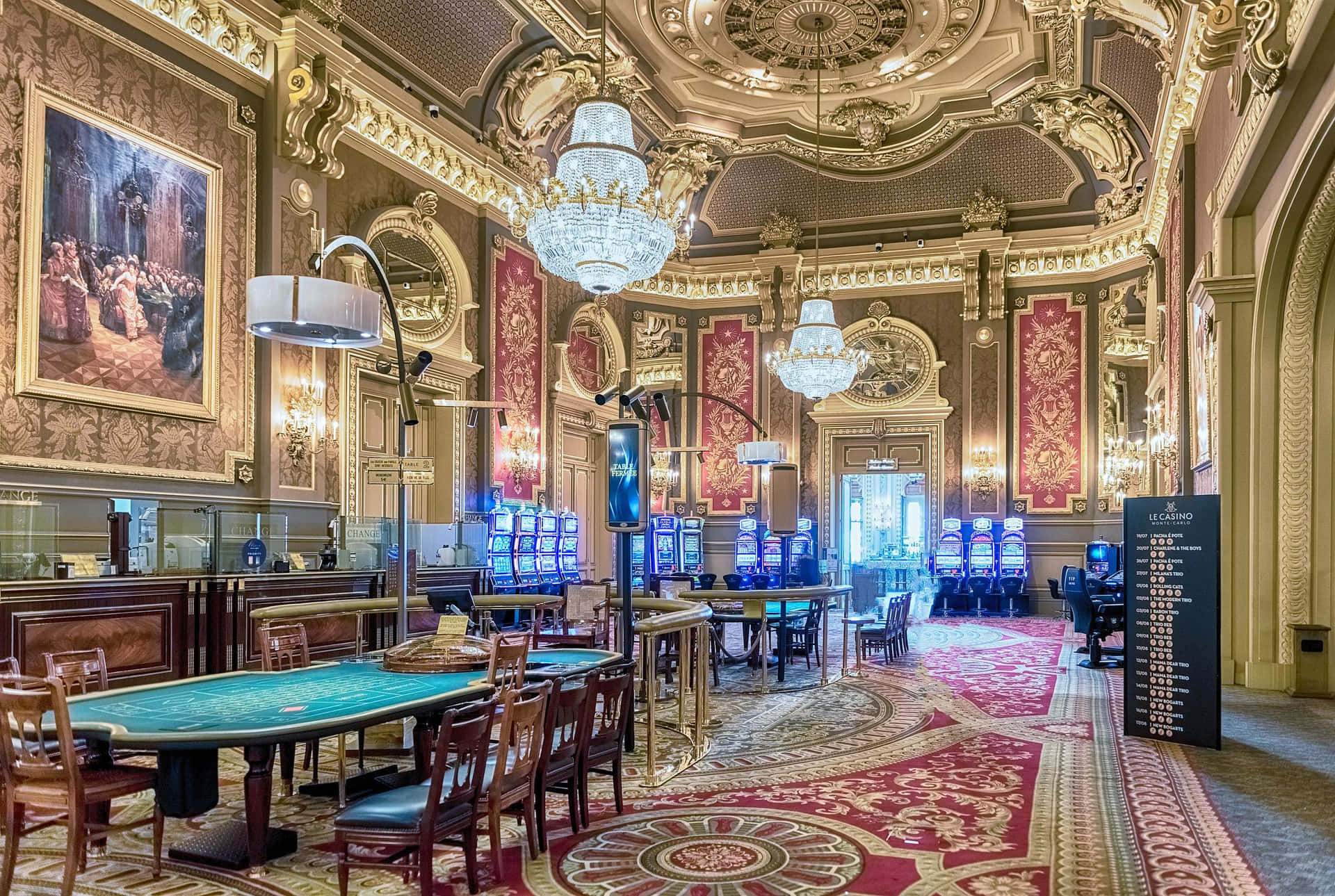 Elegant Casino De Monte Carlo Wallpaper