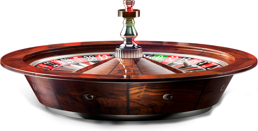 Elegant Casino Roulette Wheel PNG