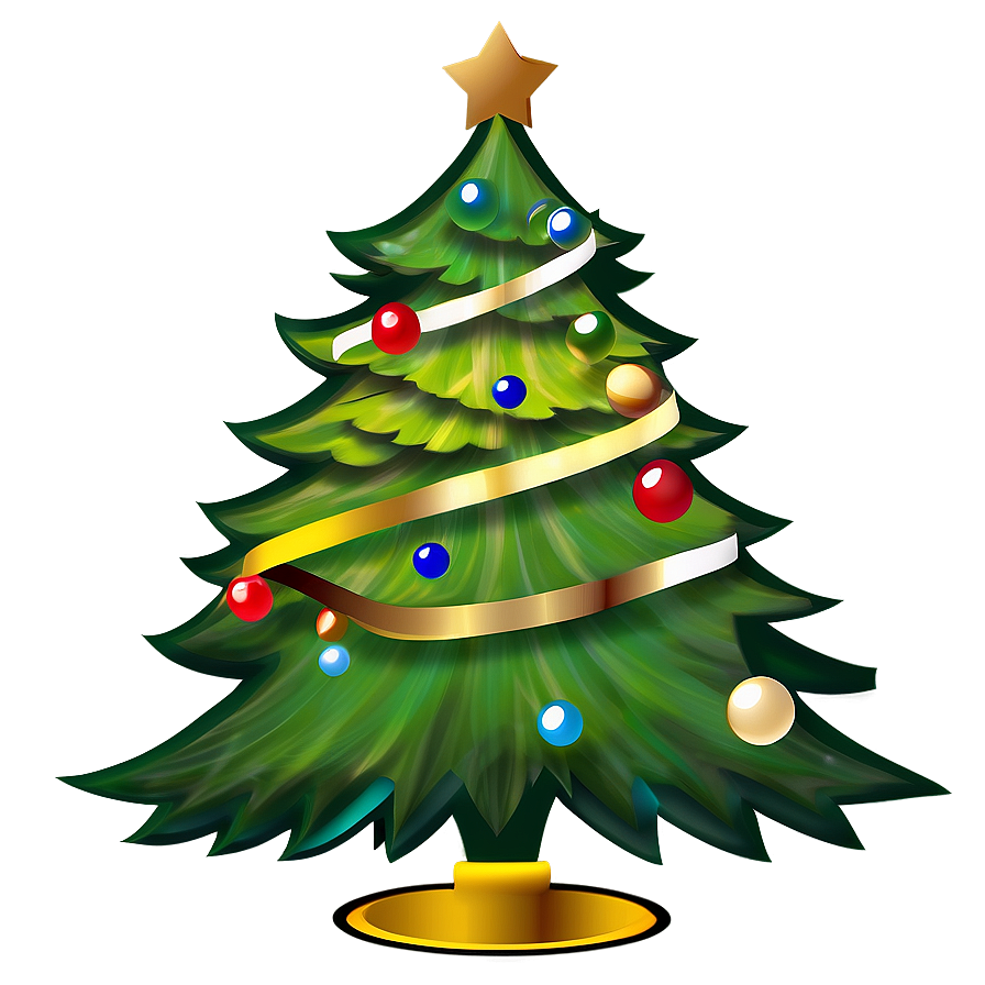 Elegant Christmas Tree Transparent Png 75 PNG