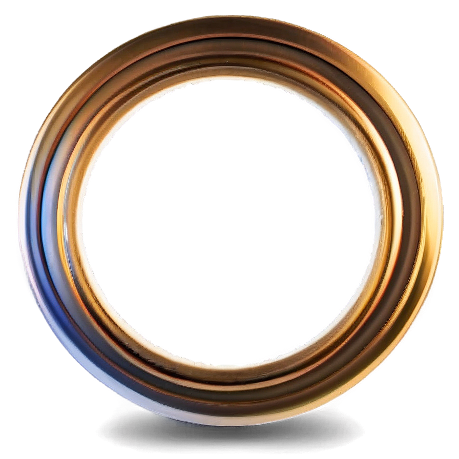 Elegant Circle Frame Png 06122024 PNG