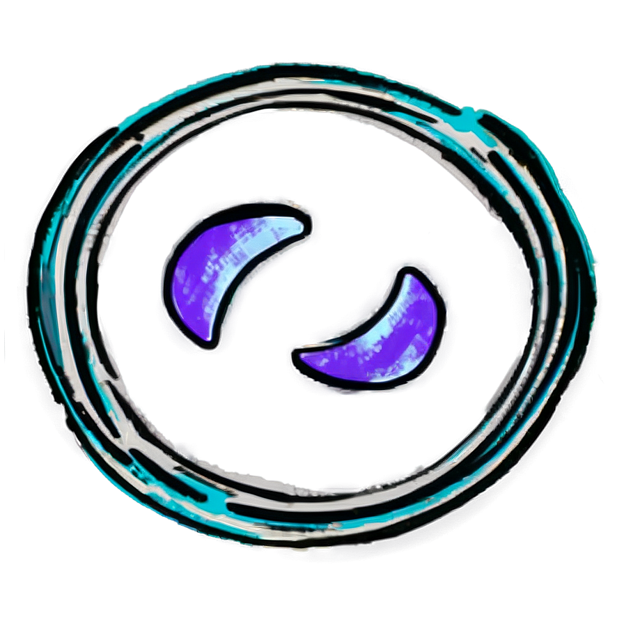 Elegant Circle Sketch Png 06122024 PNG