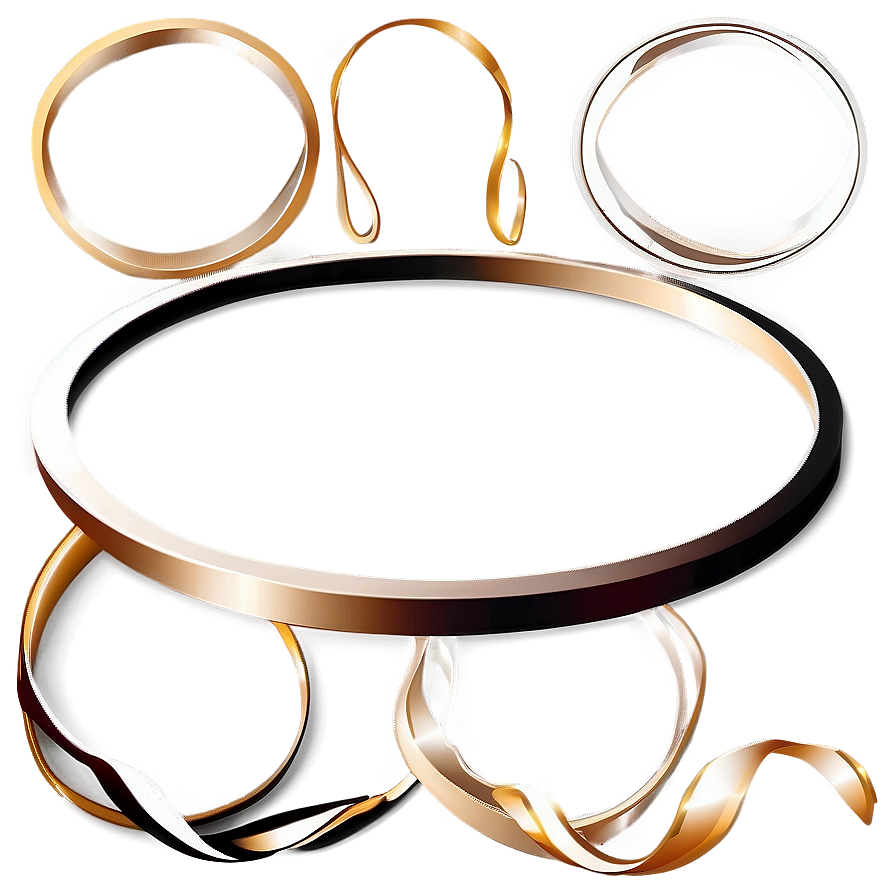 Elegant Circle Vector Png Qju PNG