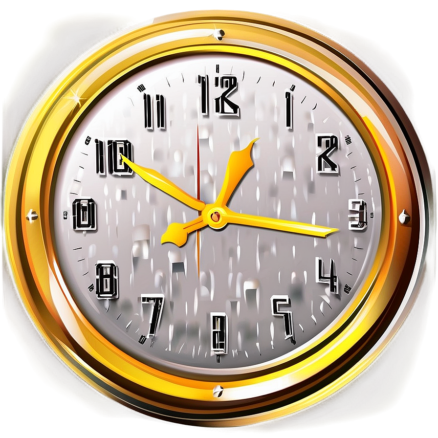 Elegant Clock Clipart Png 48 PNG