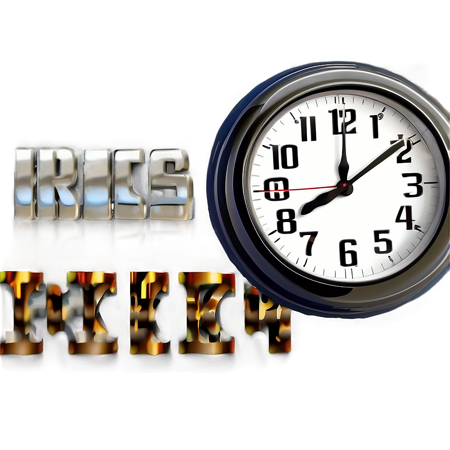 Elegant Clock Clipart Png Rnu94 PNG