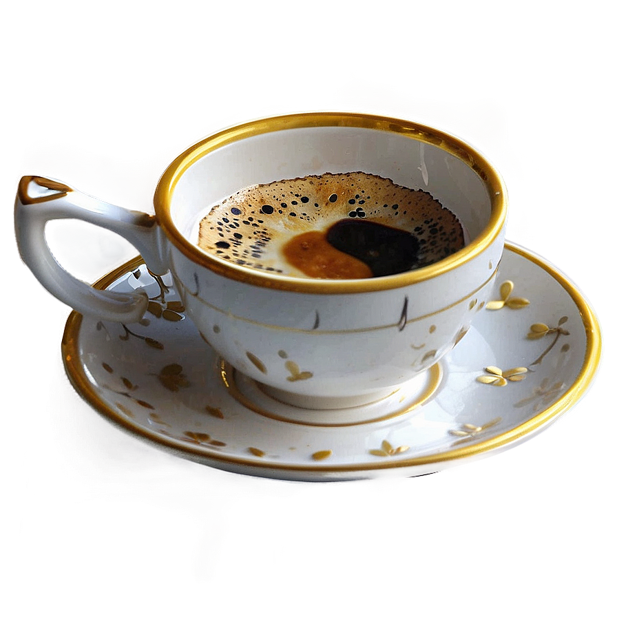 Elegant Coffee Cup Png Wkh PNG