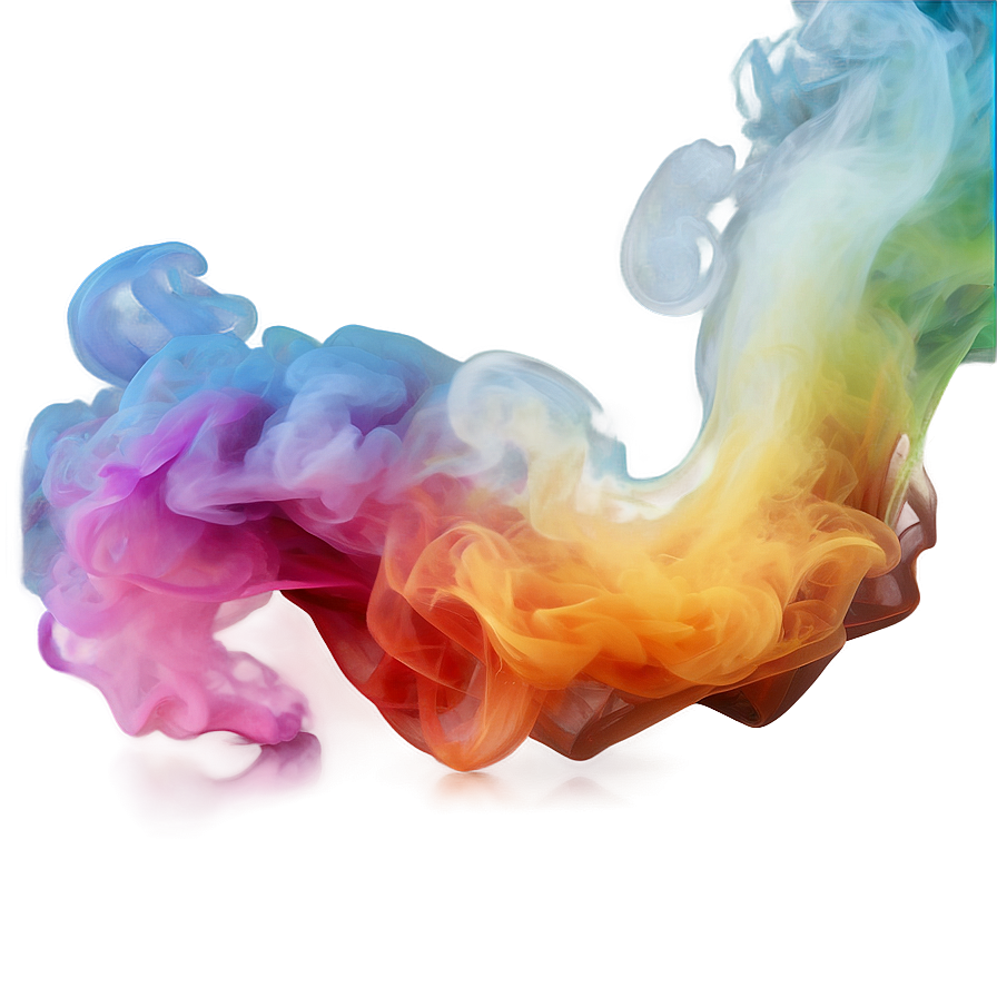 Elegant Color Smoke Swish Png Jxg PNG