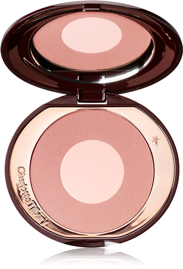 Elegant Compact Blush PNG