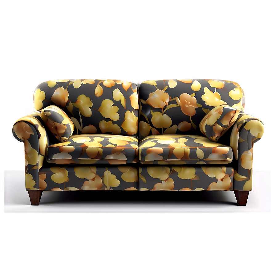 Elegant Couch Silhouette Png 14 PNG