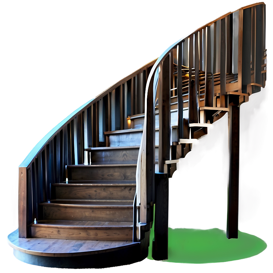 Download Elegant Curved Staircase Png 05242024 | Wallpapers.com