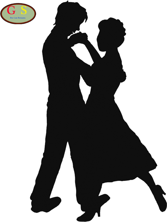 Elegant Dance Silhouette.png PNG