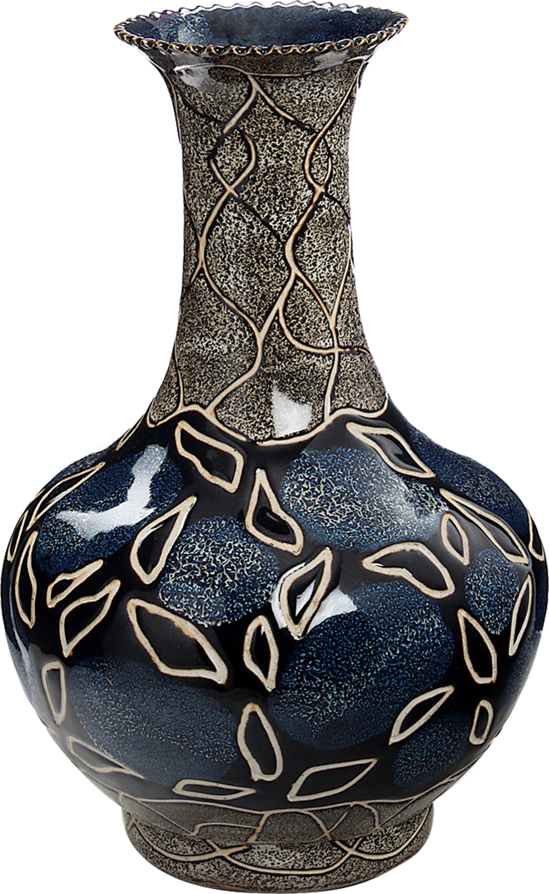 Elegant Decorative Vase PNG