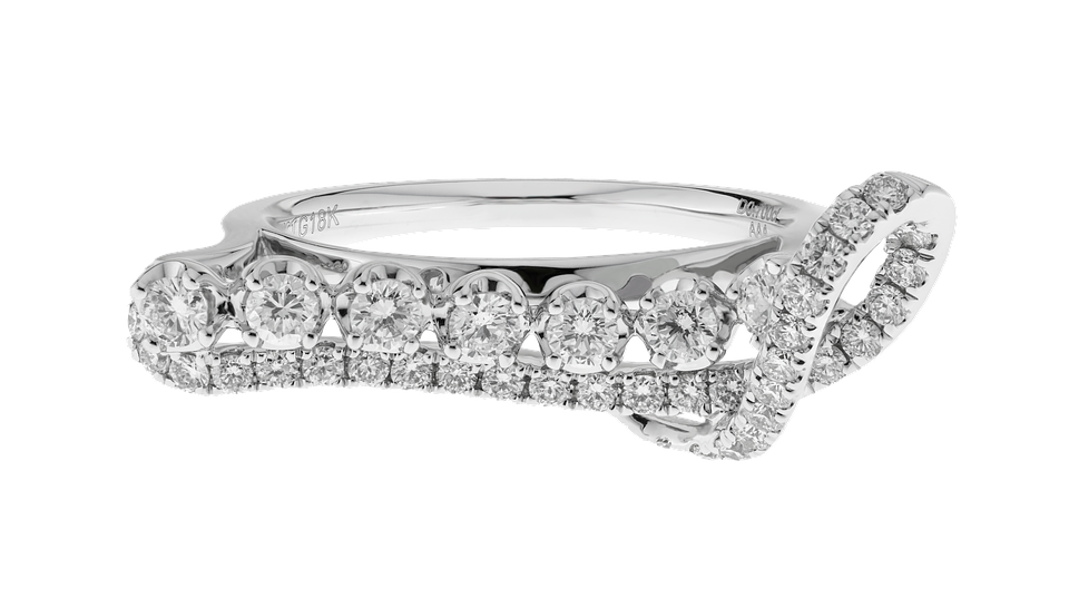 Elegant Diamond Engagement Ring PNG