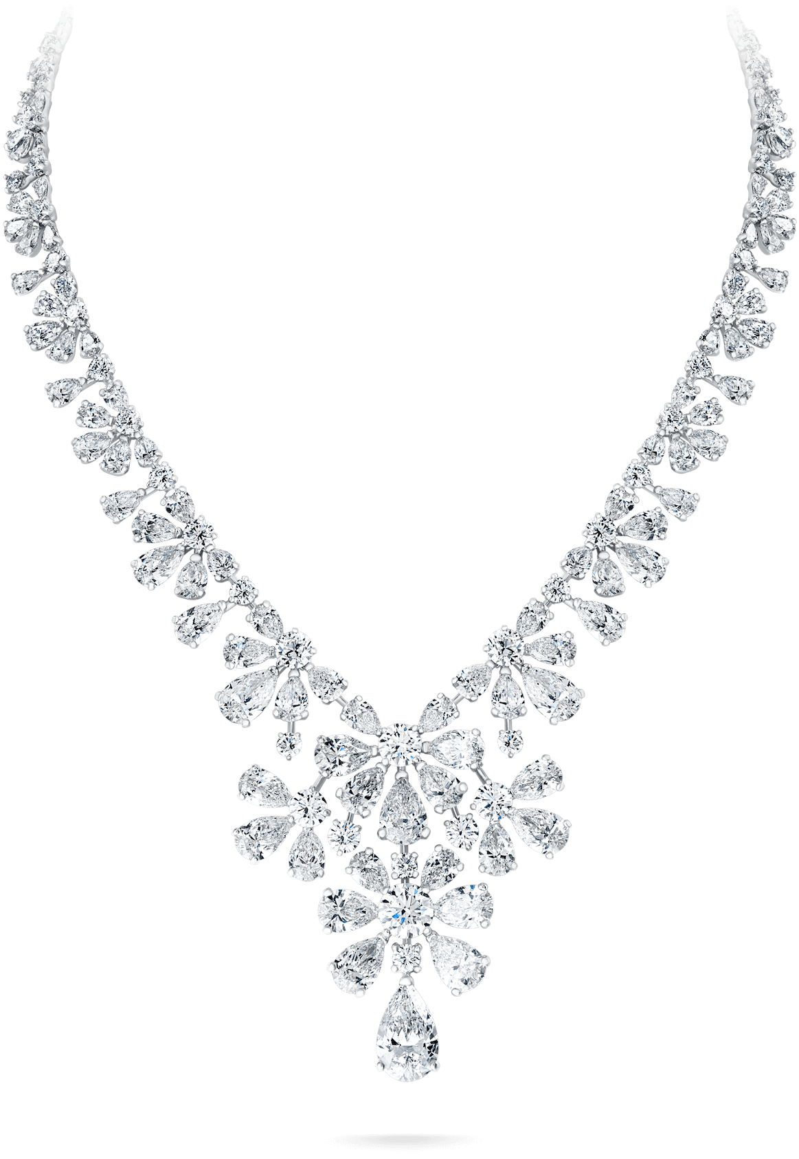 Download Elegant Diamond Necklace Design | Wallpapers.com