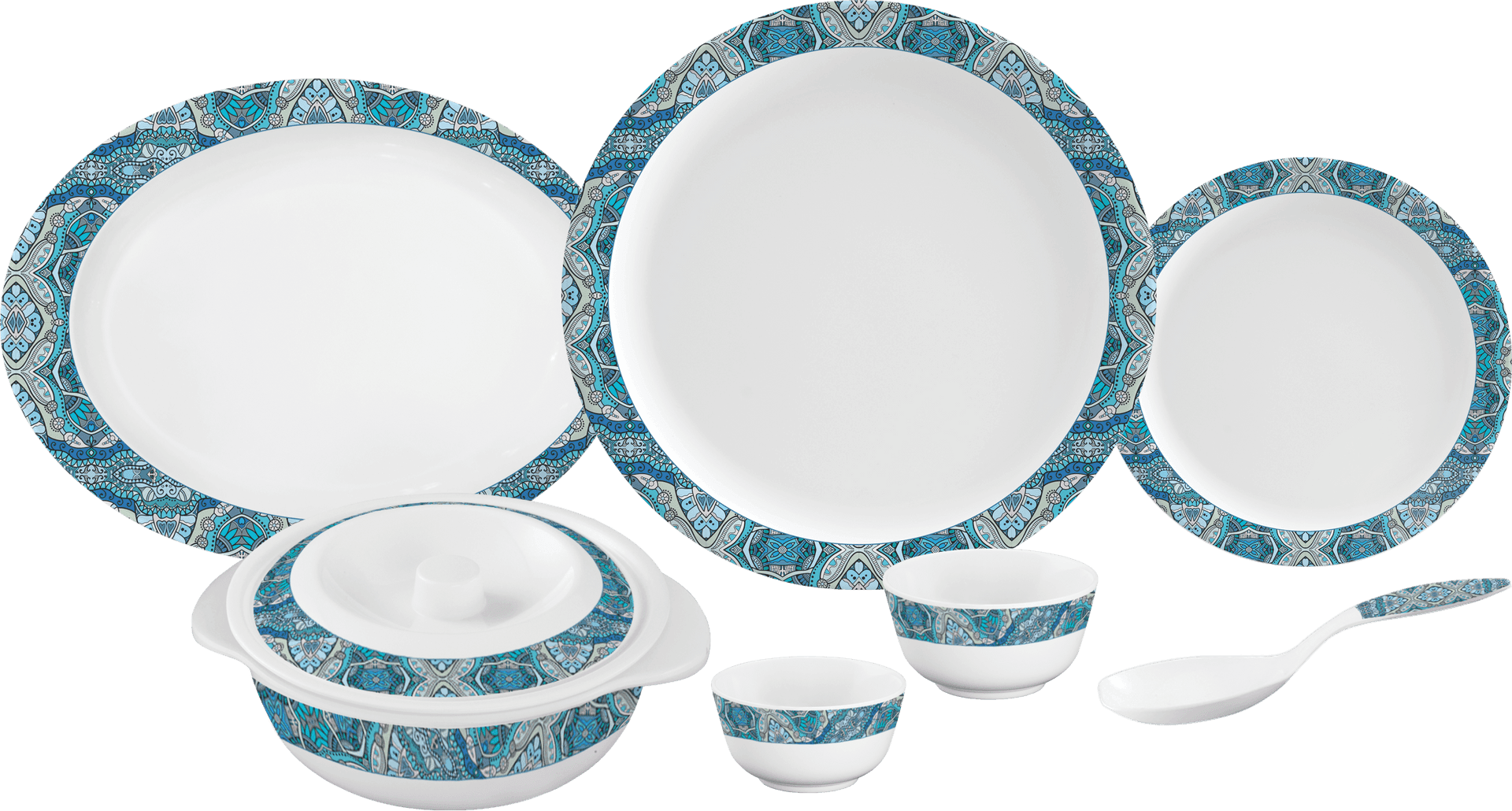 Download Elegant Dinnerware Set Patterned | Wallpapers.com