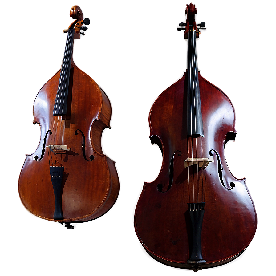 Elegant Double Bass Png Lyg PNG