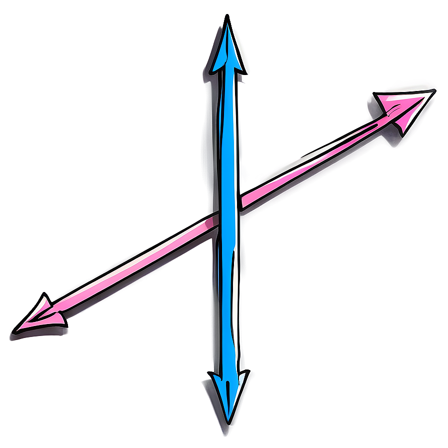 Elegant Drawn Arrow Png 19 PNG