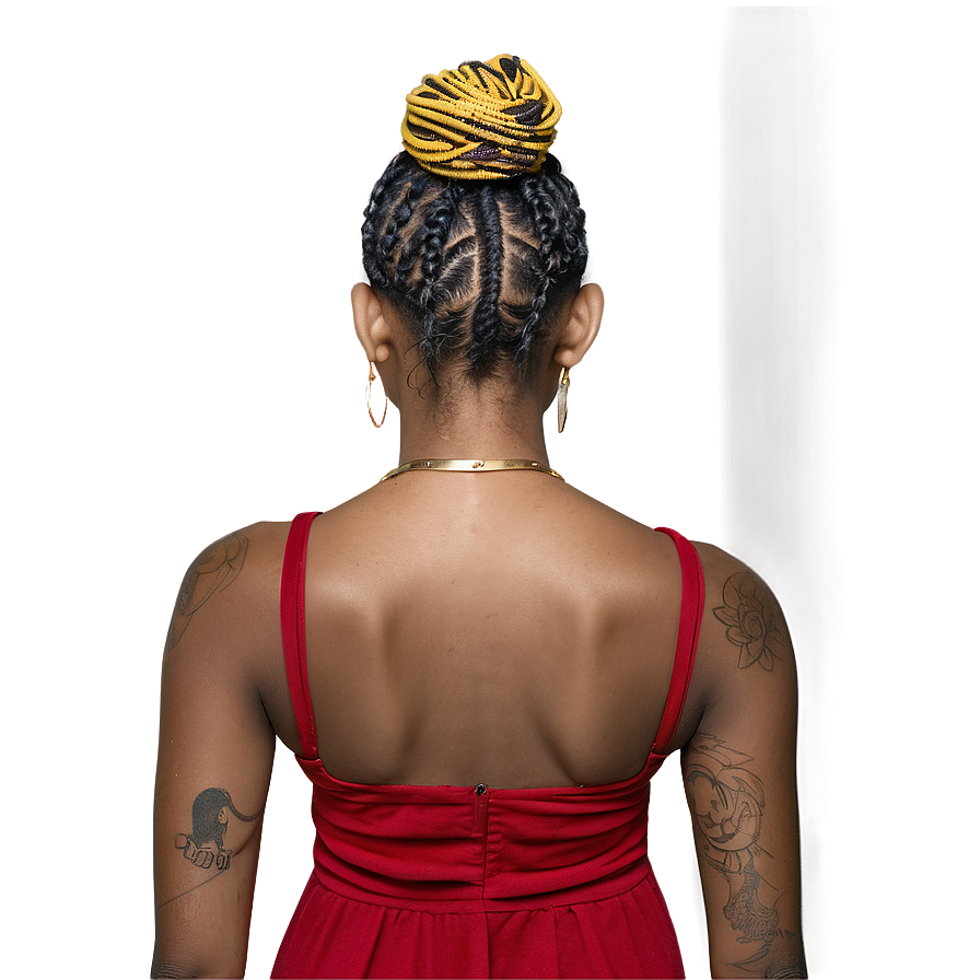 Elegant Dreadlocks Updos Png 54 PNG