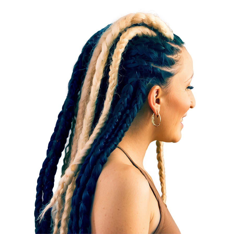 Download Elegant Dreads Hairstyling Png 05242024 