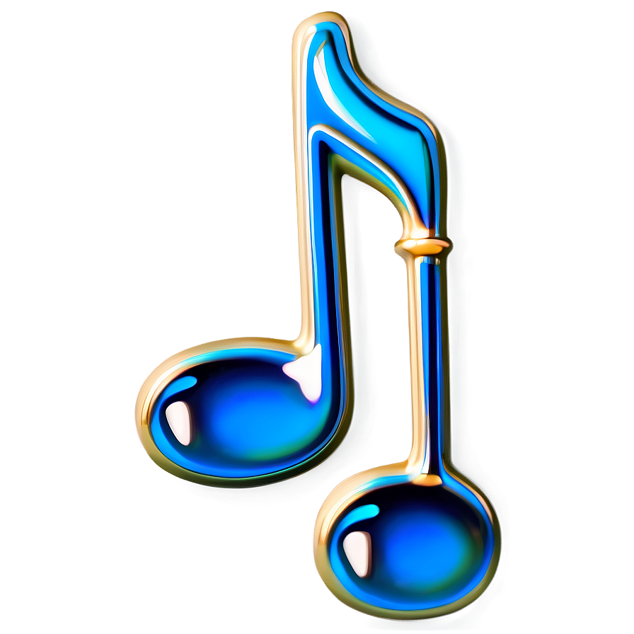 Elegant Eighth Note Png Wrv31 PNG