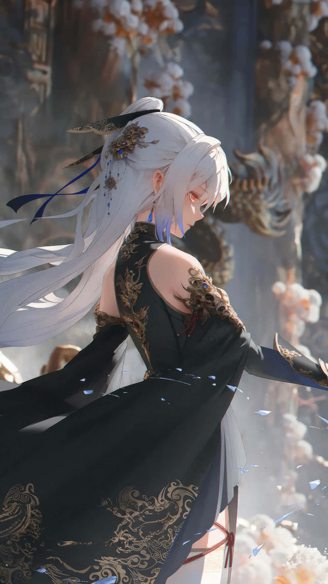 Elegant Fantasy Maiden Artwork Wallpaper