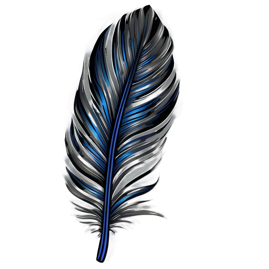 Download Elegant Feather Illustration Png 77 | Wallpapers.com