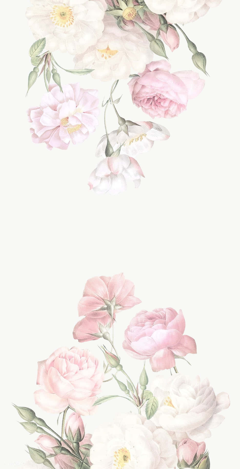 Elegant Floral Arrangement Wallpaper Wallpaper