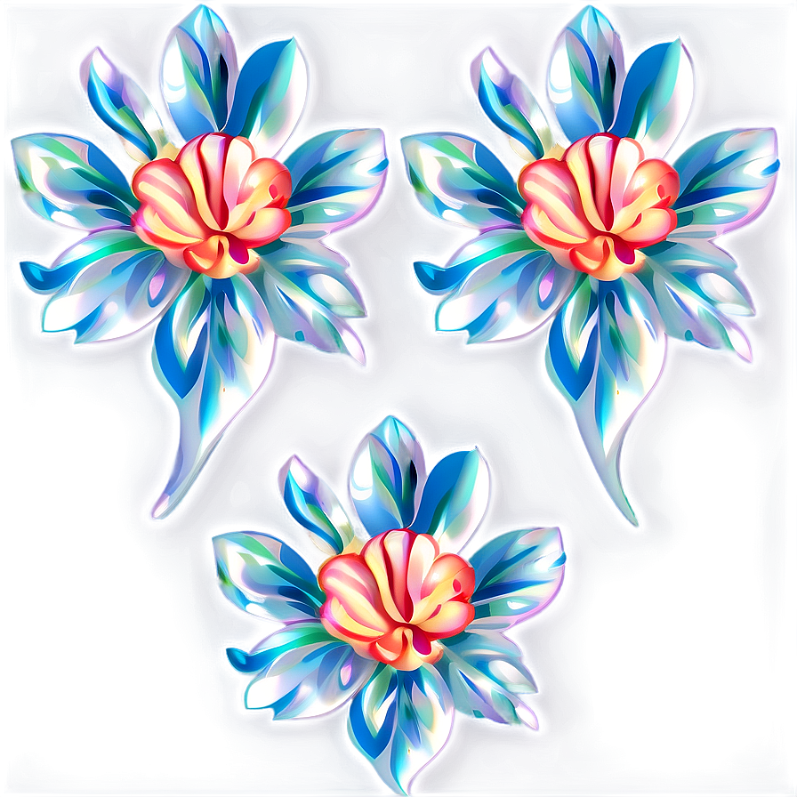 Elegant Floral Pattern Png Njj2 PNG