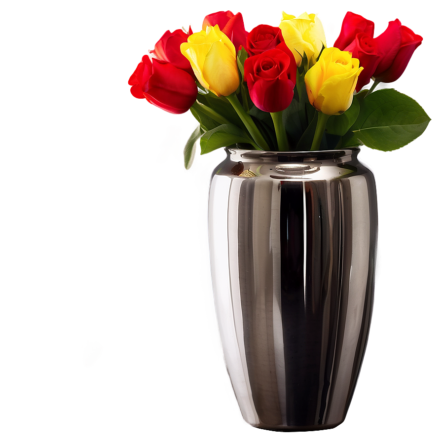 Elegant Flower Vase Png Qqo PNG