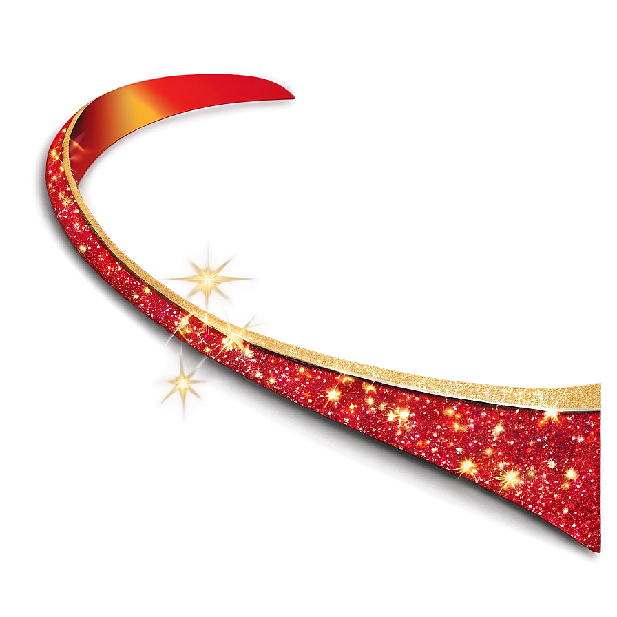 Elegant Glitter Line Curve Png Tuc PNG